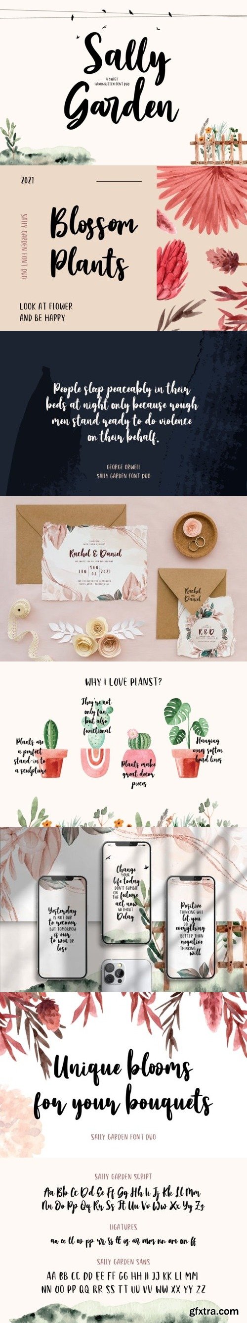 Sally Garden Font