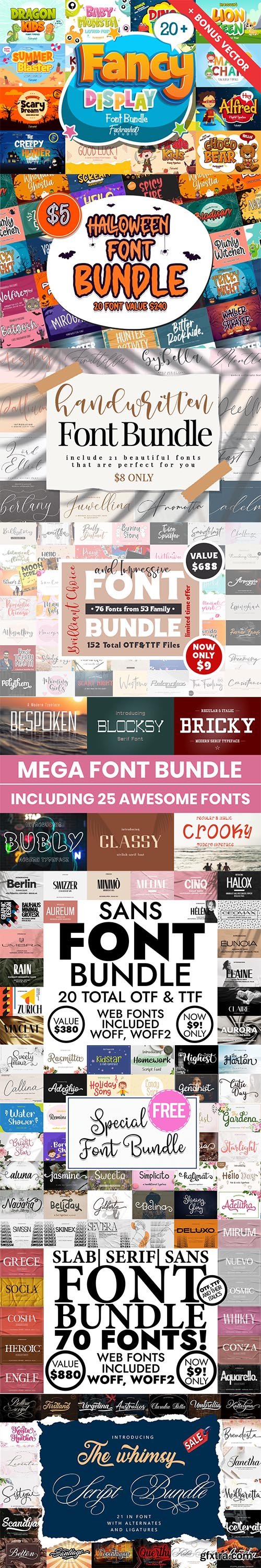 MEGA Font Bundle!!!
