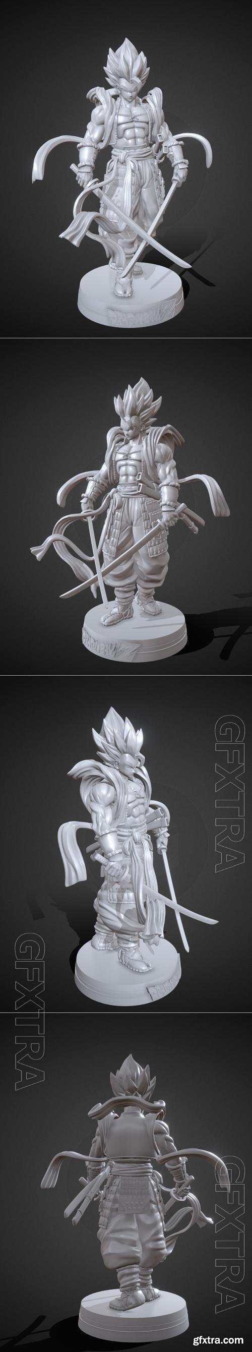 Shogun Gogeta 3D Print