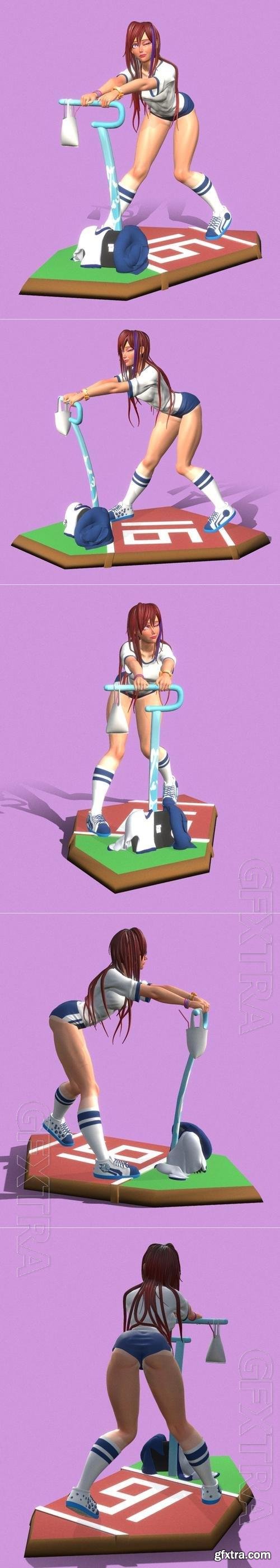 Meko The Sport Girl 3D Print