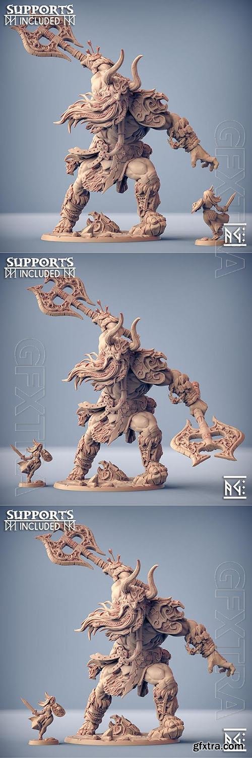 Hulgfnir, Frost Jotunn Champion 3D Print