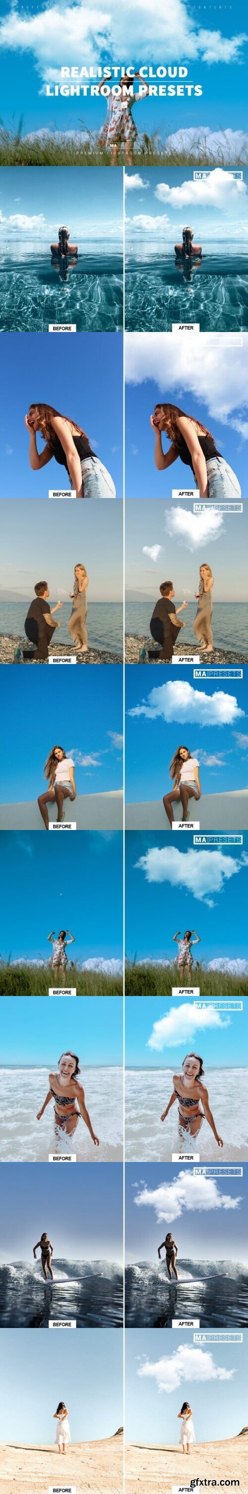 130 REALISTIC CLOUD OVERLAYS