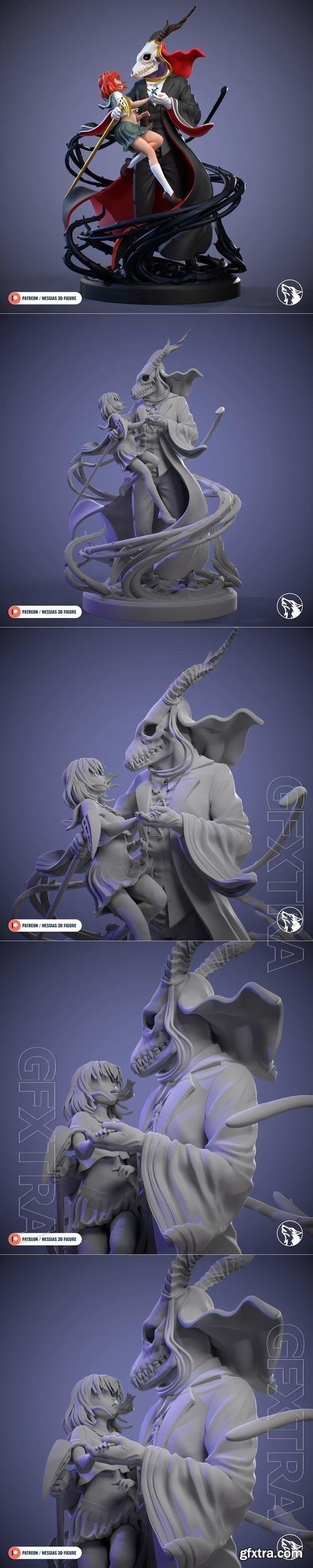 Elias and Chise 3D Print