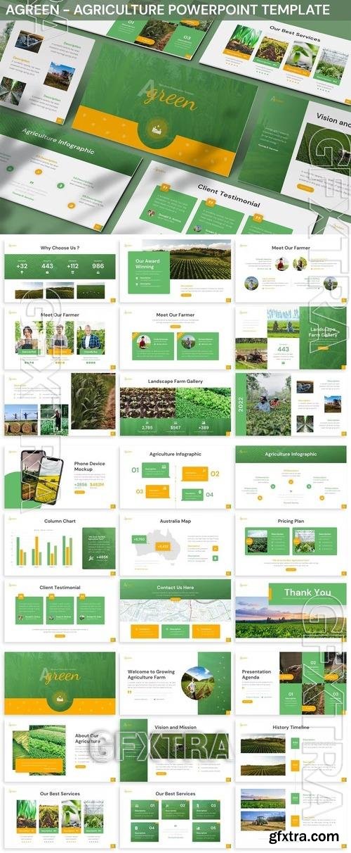 Agreen - Agriculture Powerpoint Template URN4XMH