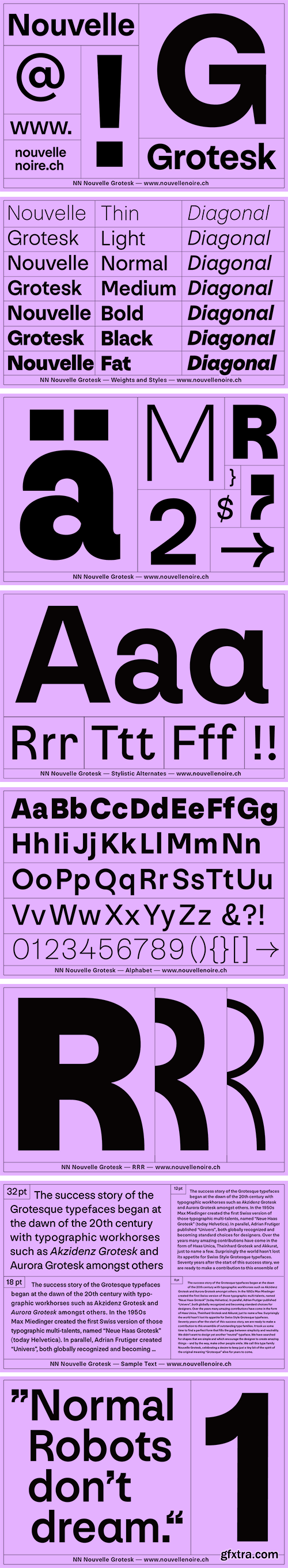 NN Nouvelle Grotesk Typefamily