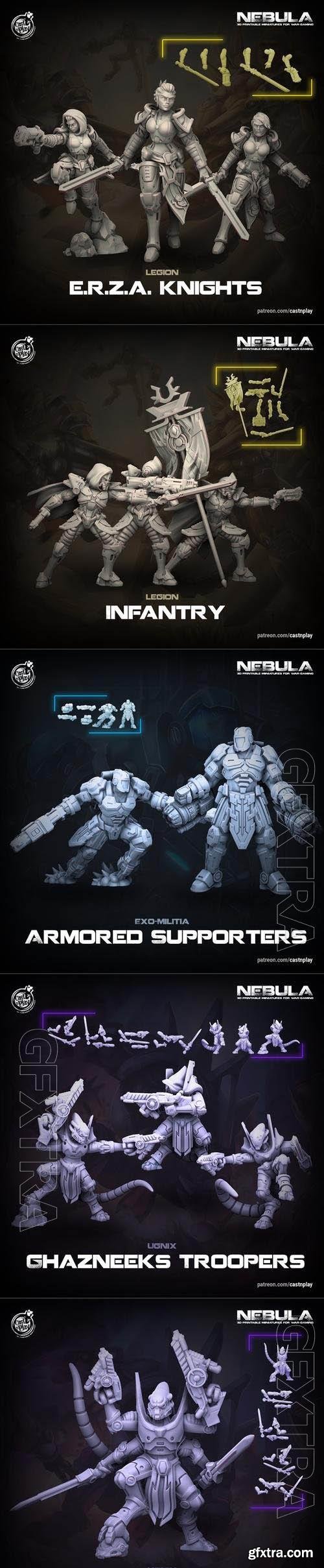 Cast N Play - KS Nebula 3D Print