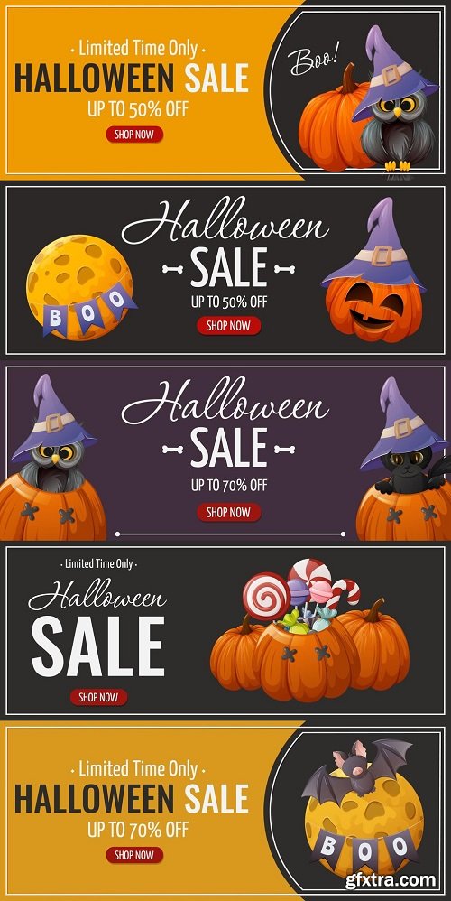 Halloween sale flyer