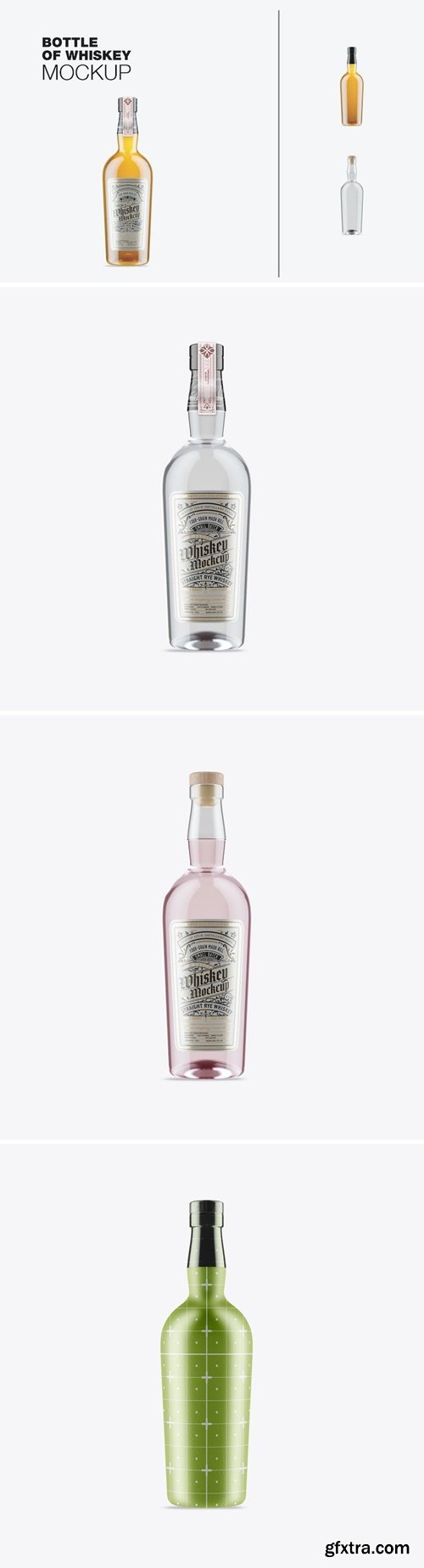 Liquor Glass Bottle Mockup NGABLRZ