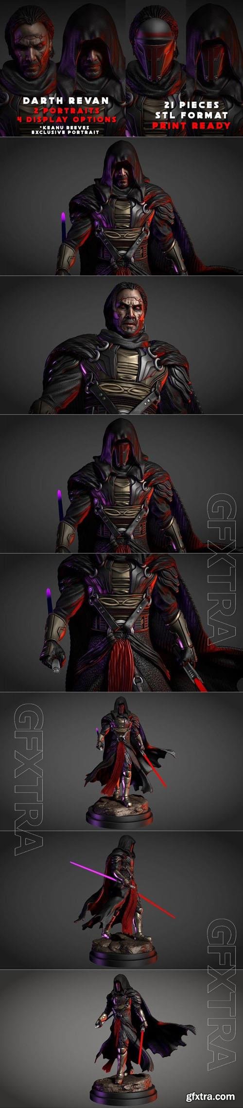 Darth Revan 3D Print