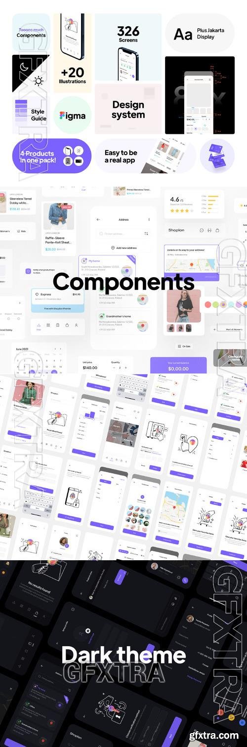 Shoplon e-Commerce UI Kit