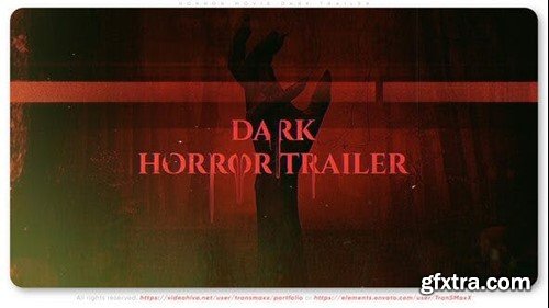 Videohive Horror Movie Dark Trailer 39825417