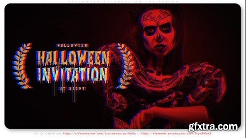 Videohive Halloween Celebration Invitation 39824772