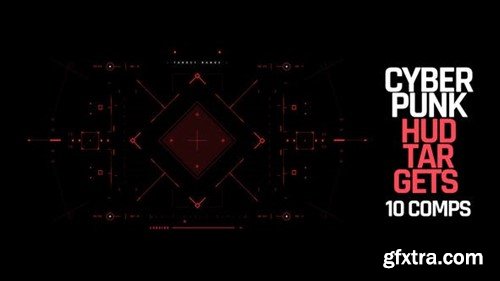 Videohive HUD Cyberpunk Targets 39867138