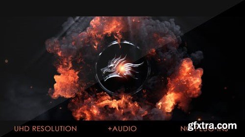 Videohive Fire Logo Intro 39798073