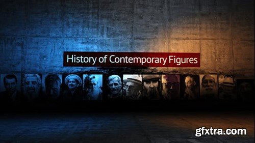 Videohive History of Contemporary Figures 24363729
