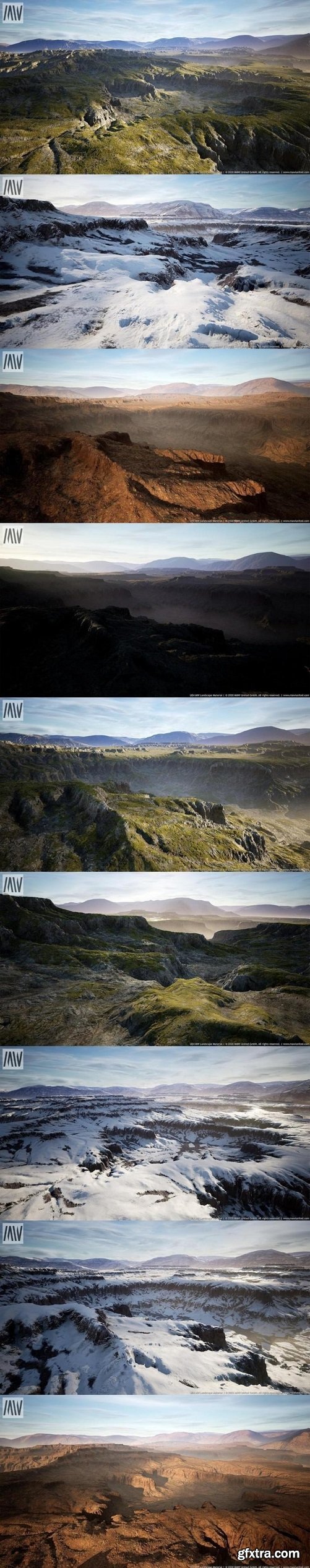 Unreal Engine – MW Landscape Material