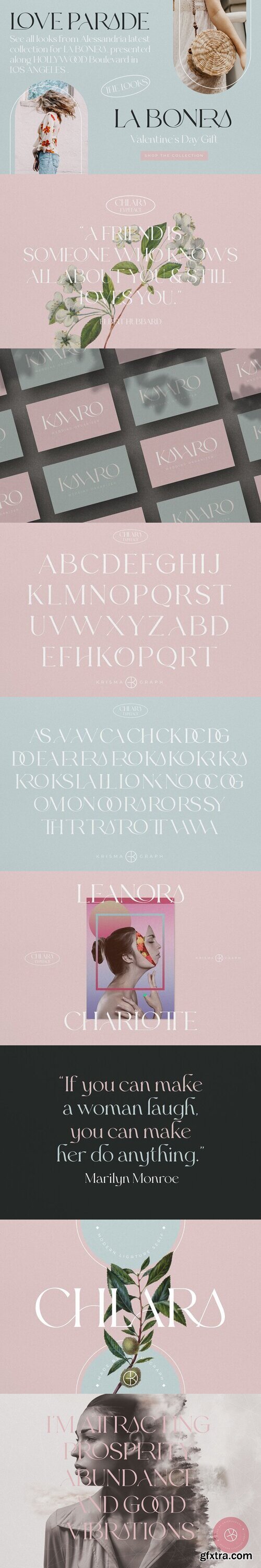 CreativeMarket - CHLARA | Modern Ligature Serif 6985882