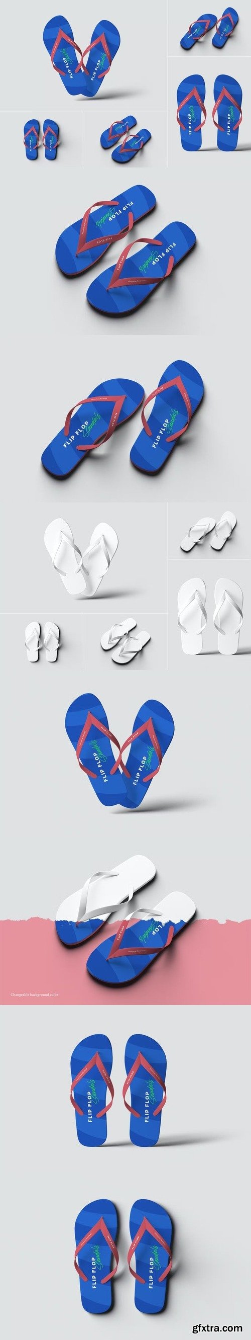 Flip Flops / Sandals Mockups