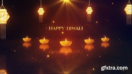 Videohive Happy Diwali Logo Reveal 39838706