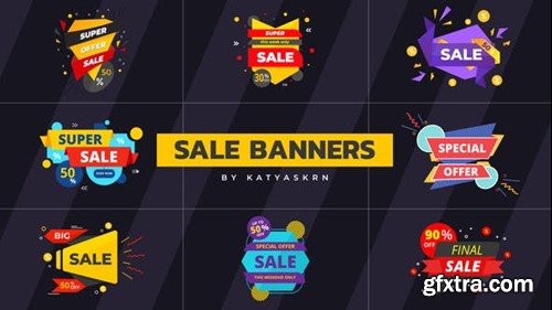 Videohive Sale Banners - After Effects 36476793