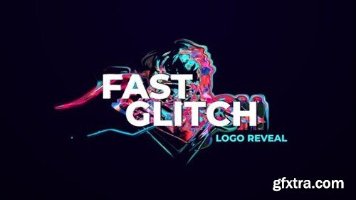 Videohive Fast Glitch Logo Reveal 39899244