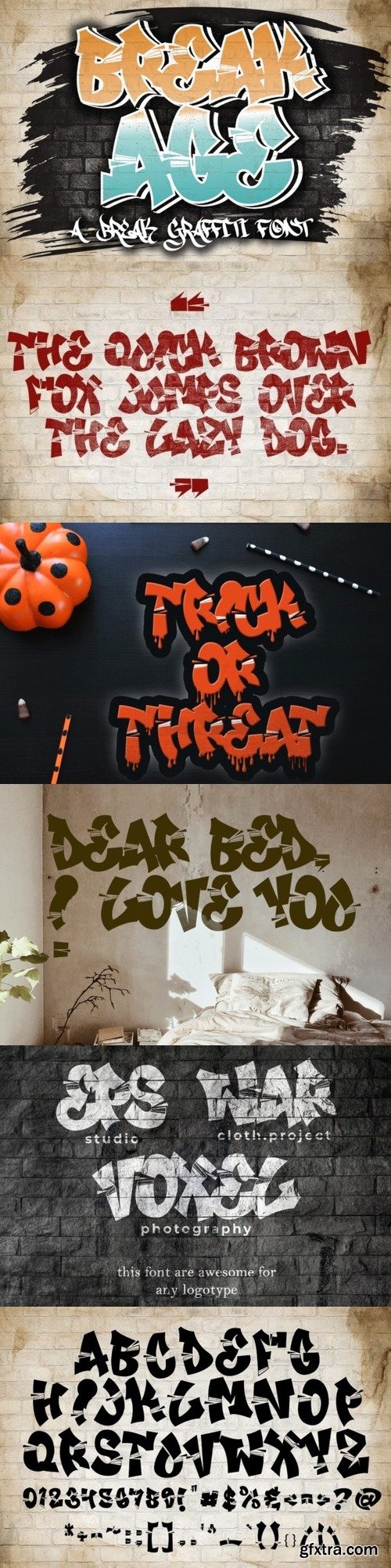 Break Age Font