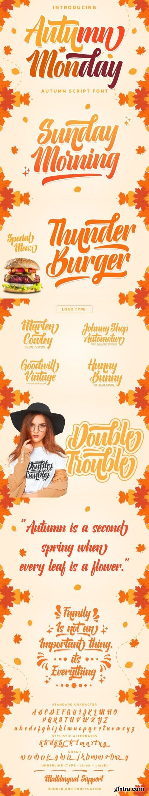 Autumn Monday Font