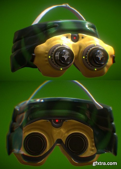 Night Vision Goggles 3D Model