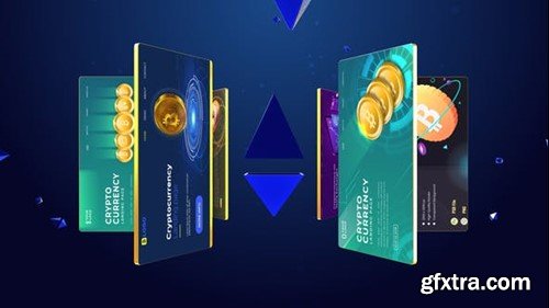 Videohive Cryptocurrency Background Loop 39917563