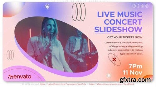 Videohive Live Music Concert Slideshow 39951344