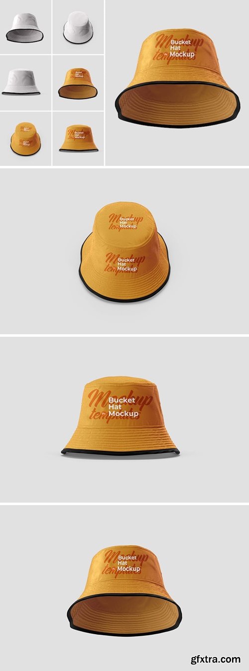 Bucket Hat Mockups JGW8VRK