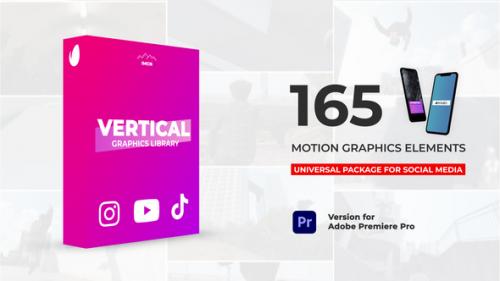 Videohive - Vertical Graphics Pack | Essential Graphics - MOGRT - 26748667 - 26748667