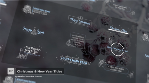 Videohive - Christmas Titles  Premiere Pro - 29455835 - 29455835