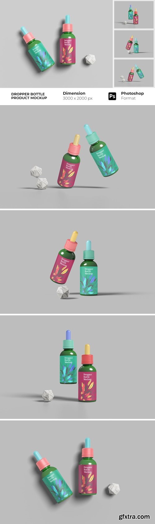 Dropper Bottle Product Mockup 4L6TR6P