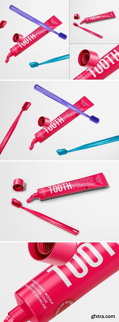 Toothpaste Mockup JJLM5F3