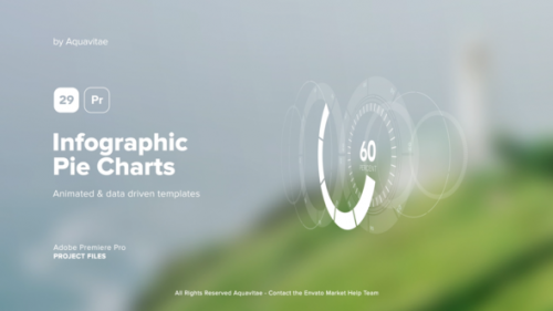 Videohive - Infographic Pie Charts l MOGRT for Premiere Pro - 39698469 - 39698469