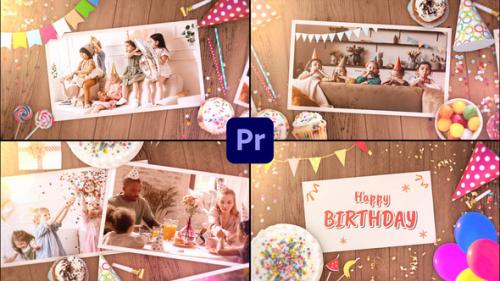 Videohive - Happy Birthday Slideshow Opener for Premiere Pro - 39728330 - 39728330