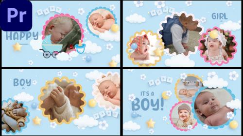 Videohive - Baby album slideshow |MOGRT| - 39765070 - 39765070