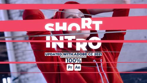 Videohive - The Short Intro for Premiere Pro - 39807107 - 39807107