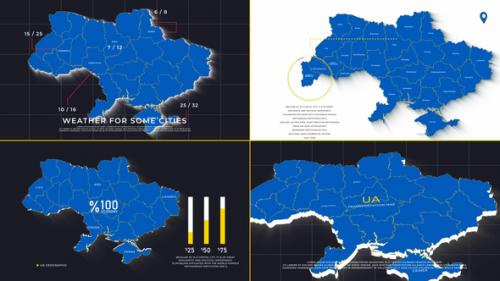 Videohive - Ukraine Map Promo Ver 0.2 - 39826289 - 39826289