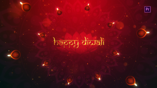 Videohive - Diwali Opener 02 Mogrt - 34350134 - 34350134