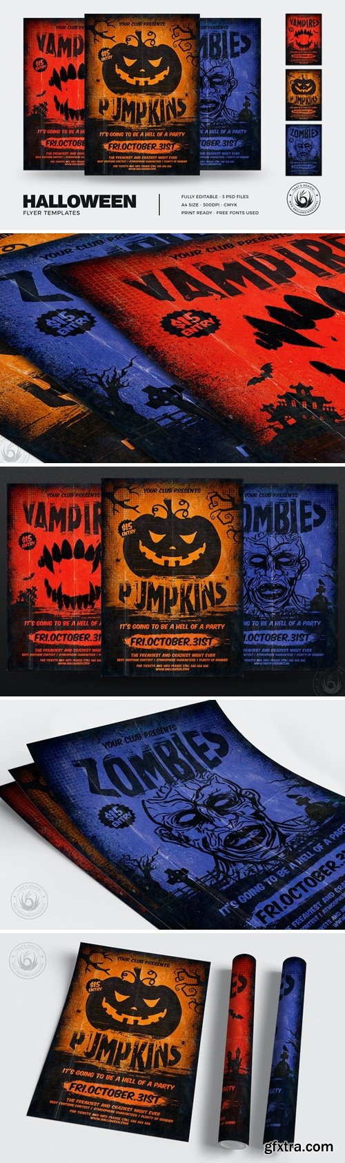 Halloween Flyer template V4 KXWBRYL