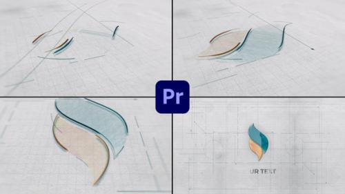 Videohive - Sketch Paper / Architect Blueprint Logo - 39656343 - 39656343