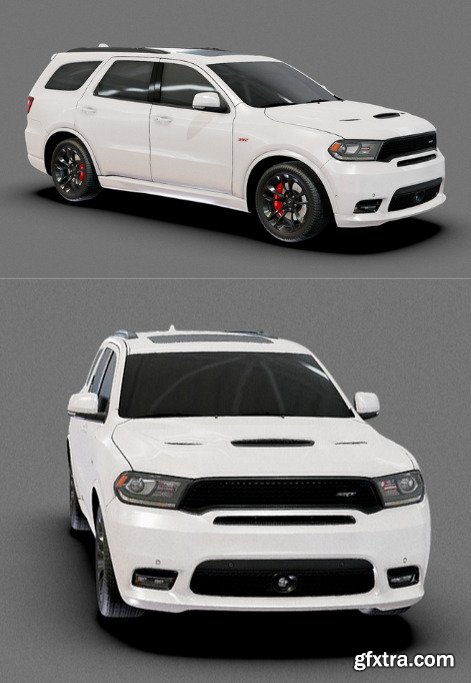 Dodge Durango SRT 2019 3D Model