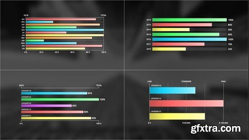 Videohive Horizontal Bar Infographic 39963714