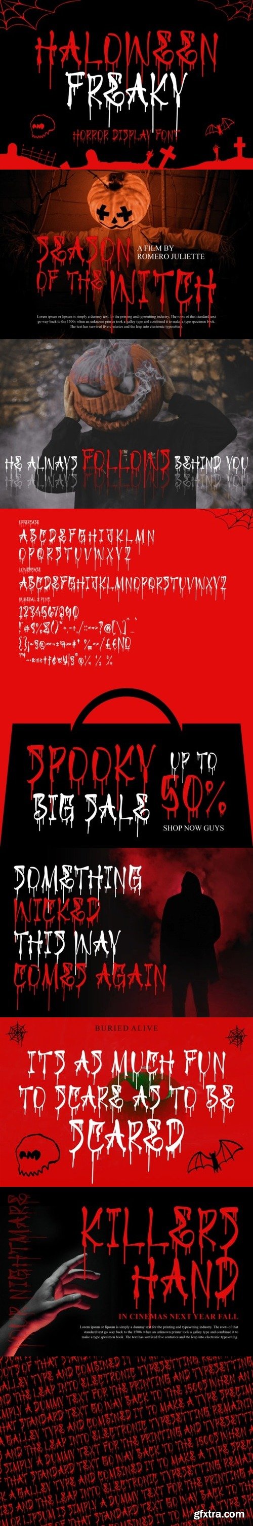 Haloween Freaky Font