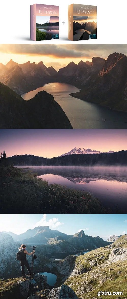 BeboyPhoto - Landscapes Presets - Pack 1+2