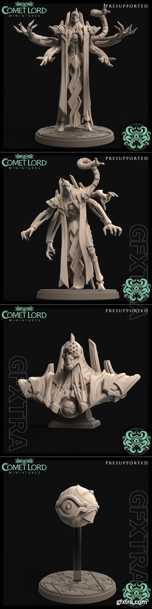 Comet Lord Miniatures The Mad Architect 3D Print