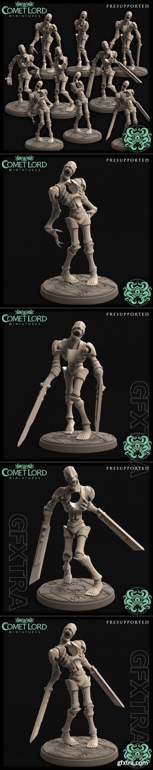 Comet Lord Miniatures - Mannequin Constructs 3D Print