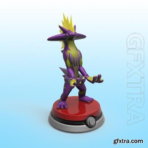 Pokemon Toxtricity Holder 3D Print